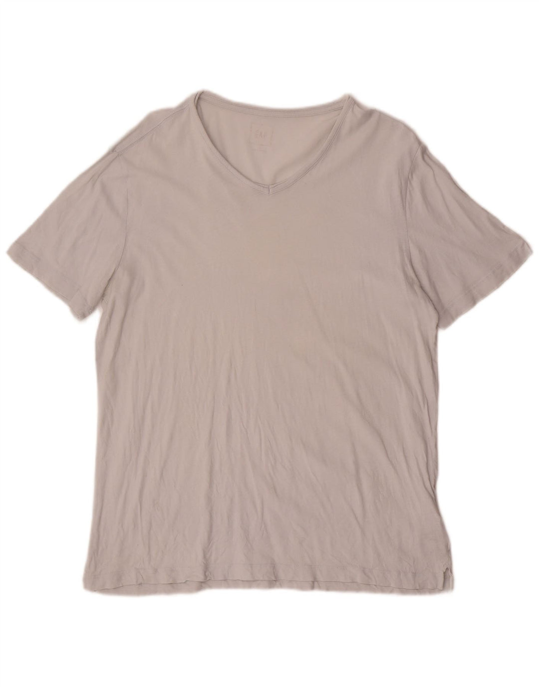 Gap Herre T-Shirt Top Medium Grå Bomuld