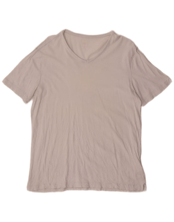 Gap Herre T-Shirt Top Medium Grå Bomuld