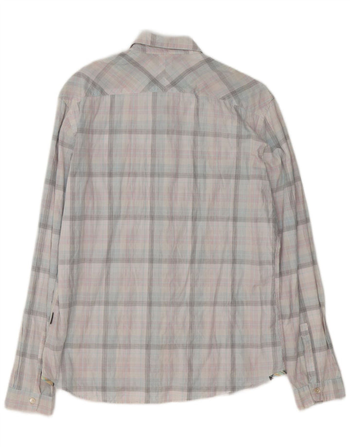 Paul Smith Herre Classic Fit skjorte Medium Flerfarvet ternet bomuld