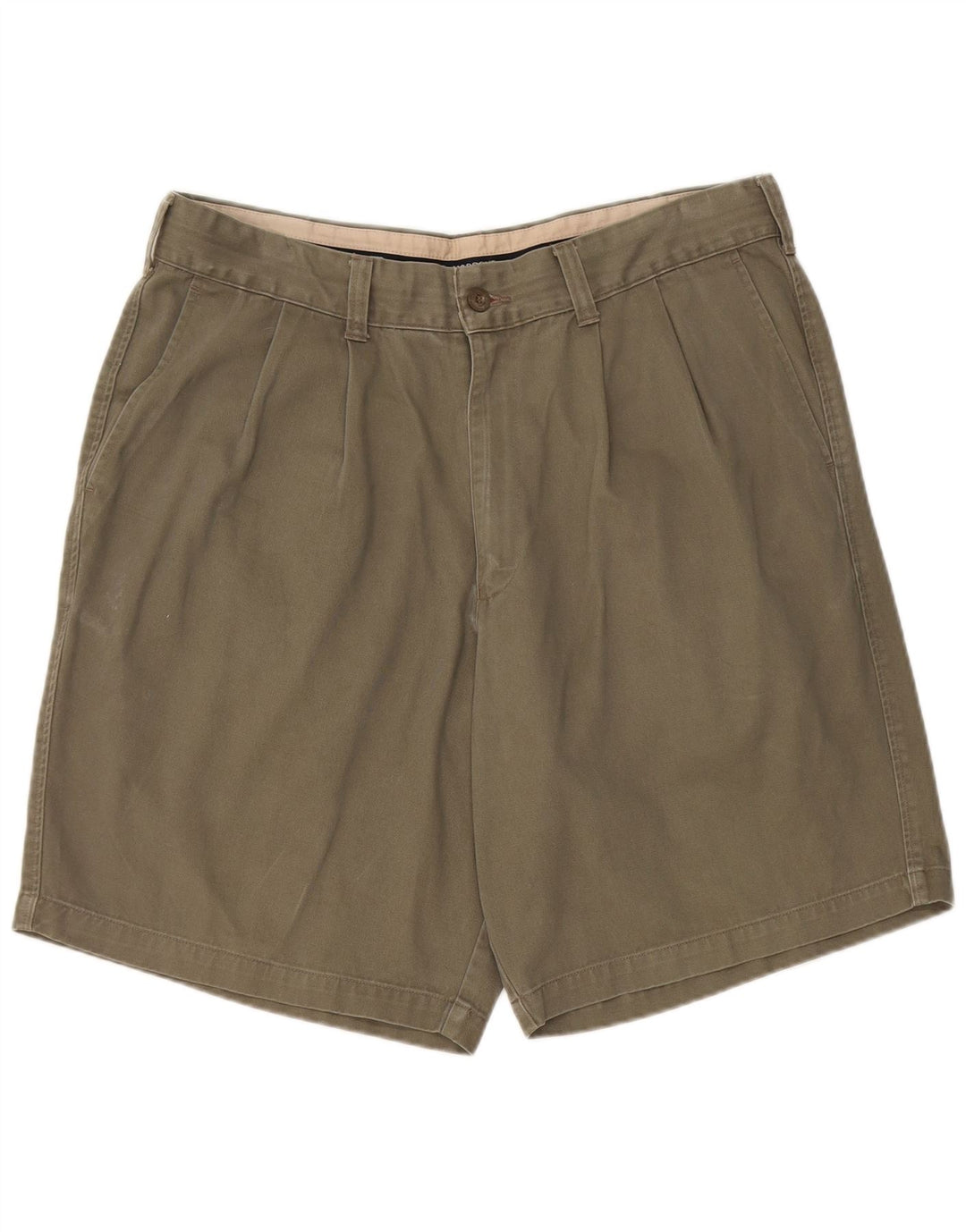 Marks & Spencer Mens Blue Harbour Pegged Chino Shorts W36 Large Khaki