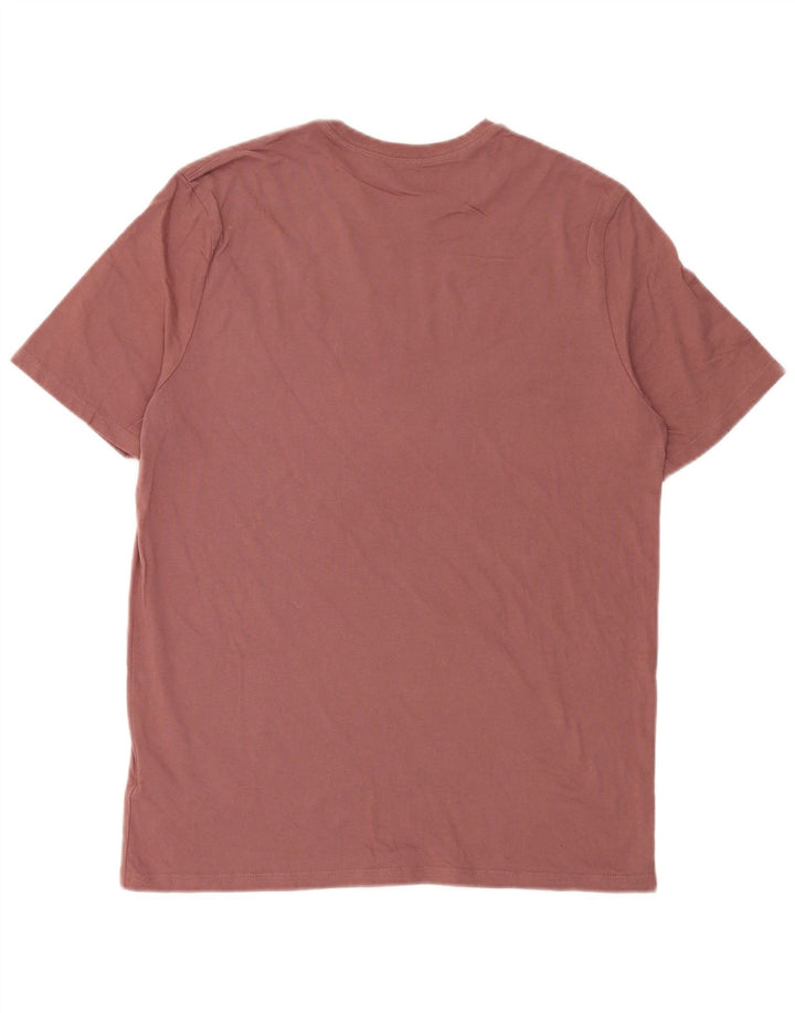 T-shirt da uomo Calvin Klein in cotone marrone medio