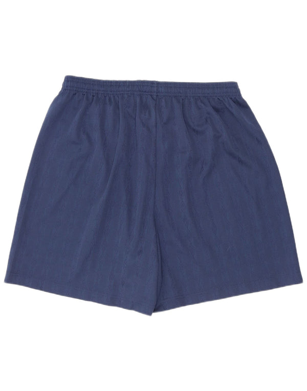 Umbro Damen Sportshorts XL Marineblau Geometrische Sportarten