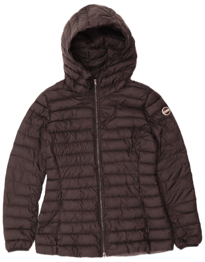 Colmar Womens Hooded Padded Jacket IT 46 Large Black Polyamide