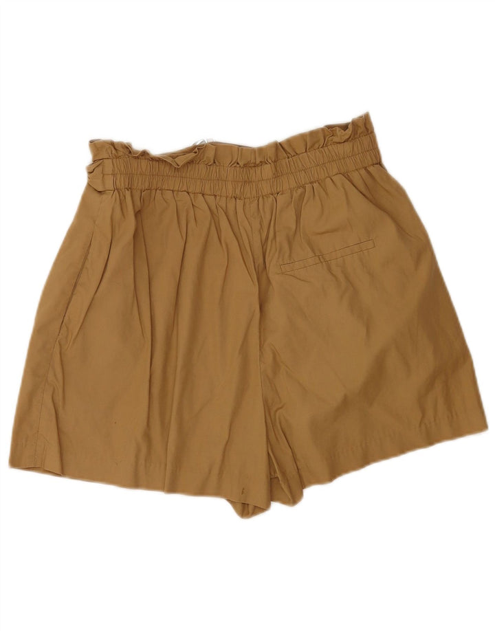 Pantaloncini casual con ancoraggio da donna Zara medi W28 marroni