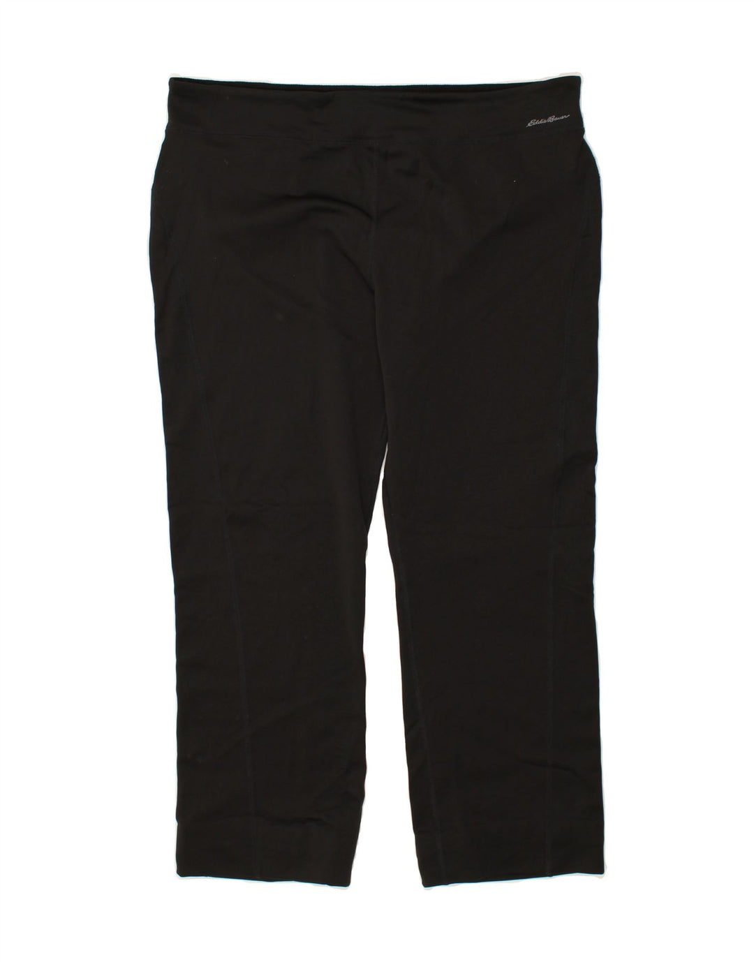 EDDIE BAUER Womens Tracksuit Trousers UK 20 2XL  Black Polyester Vintage Eddie Bauer and Second-Hand Eddie Bauer from Messina Hembry 