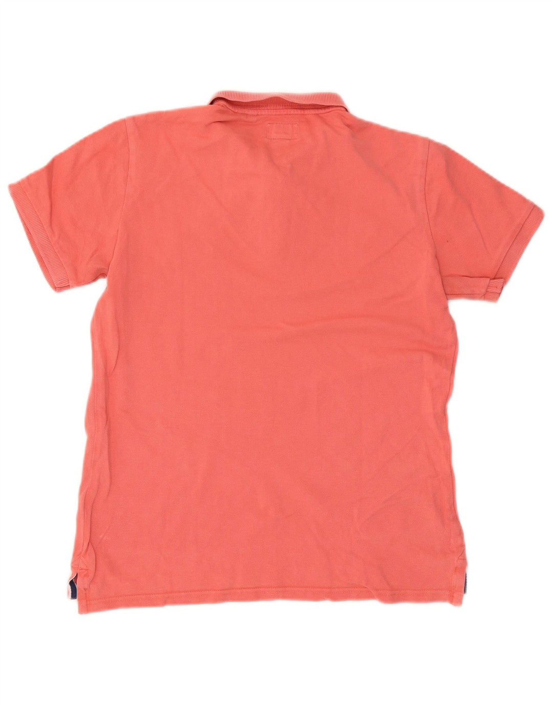 Superdry Mens Polo Shirt Medium Pink Cotton