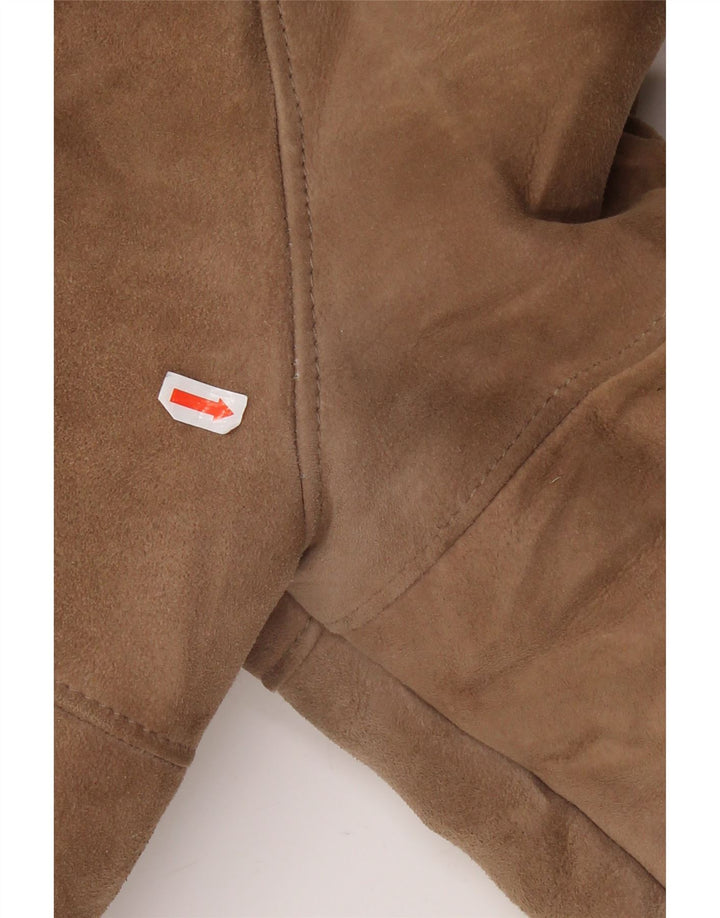 Cappotto in shearling vintage da donna EU 42 Shearling beige grande