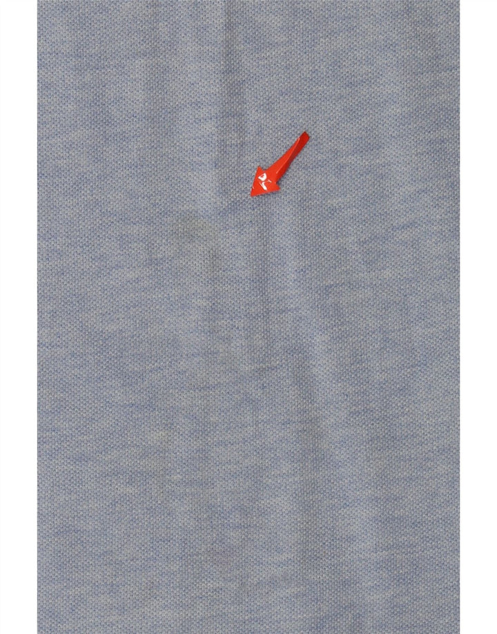 Polo Adidas da uomo di colore blu medio