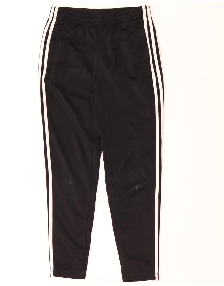 Adidas Womens Tracksuit Trousers UK 8/10 Small Black Polyester