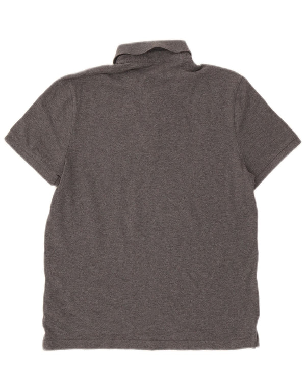 Tommy Hilfiger Mens Regular Fit Polo Shirt Small Grey Cotton