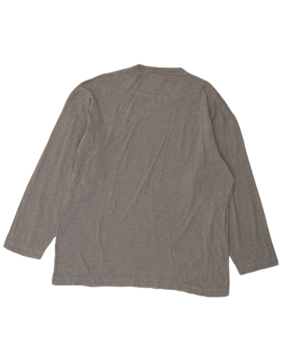 Fila Mens Top Long Sleeve XL Grey Flecked Cotton