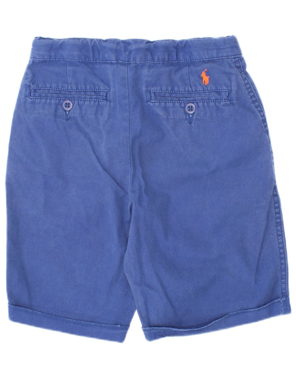 Polo Ralph Lauren Chino-Shorts für Jungen, 5–6 Jahre, W22, blaue Baumwolle