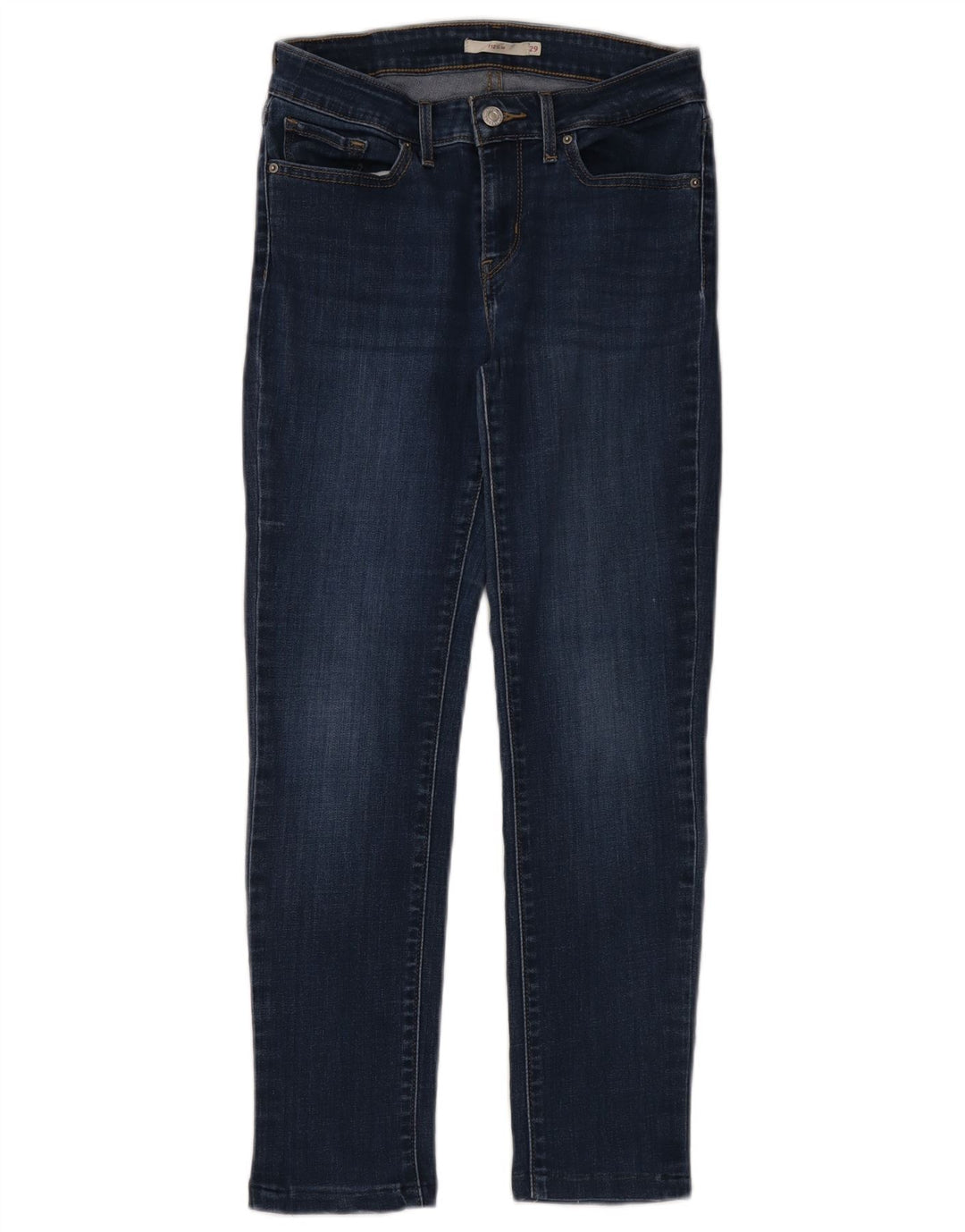 Levi's Womens 712 Slim Jeans W29 L26 Navy Blue