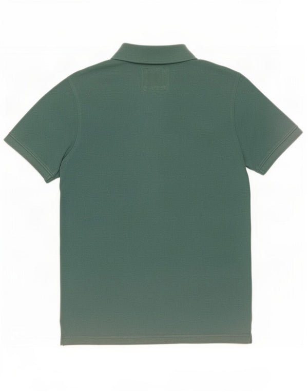 Crew Clothing Polo da uomo in cotone verde medio