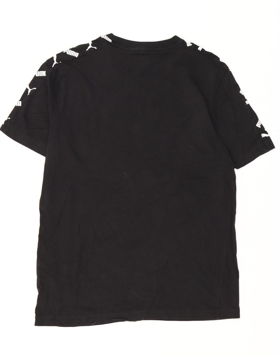 Puma T-shirt graphique pour hommes, grand, noir, coton