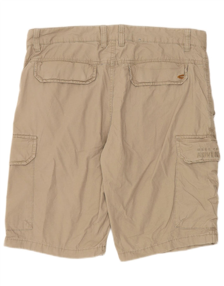Мужские шорты-карго Camel Active W33, хлопковые, среднего бежевого цвета