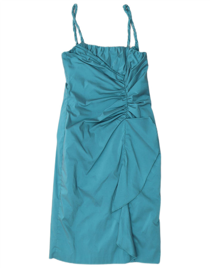 ADRIANNA PAPELL Rochie Slip Femei US 8 Medium Blue Poliester