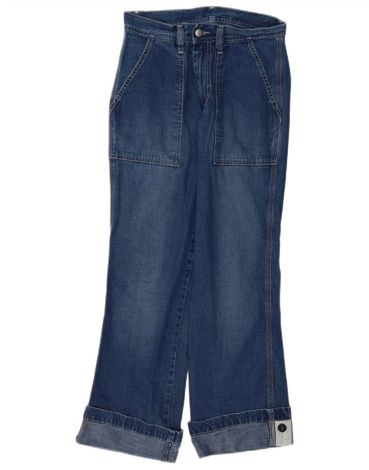DIESEL Womens Bootcut Jeans W26 L27  Blue Cotton