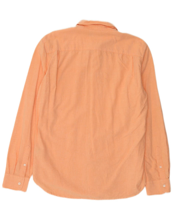 French Connection Mens Shirt Medium Orange Cotton