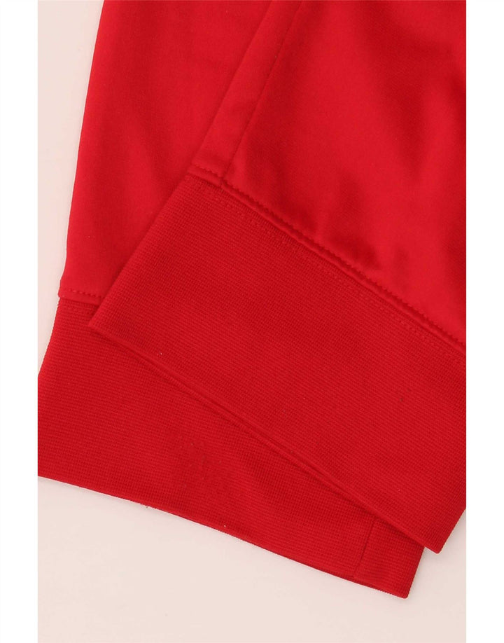 Jordan Boys Tracksuit Trousers Joggers 13-14 Years XL Red Polyester