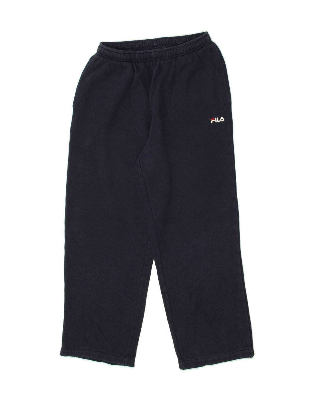 FILA Mens Tracksuit Trousers Small Navy Blue Cotton Vintage Fila and Second-Hand Fila from Messina Hembry 