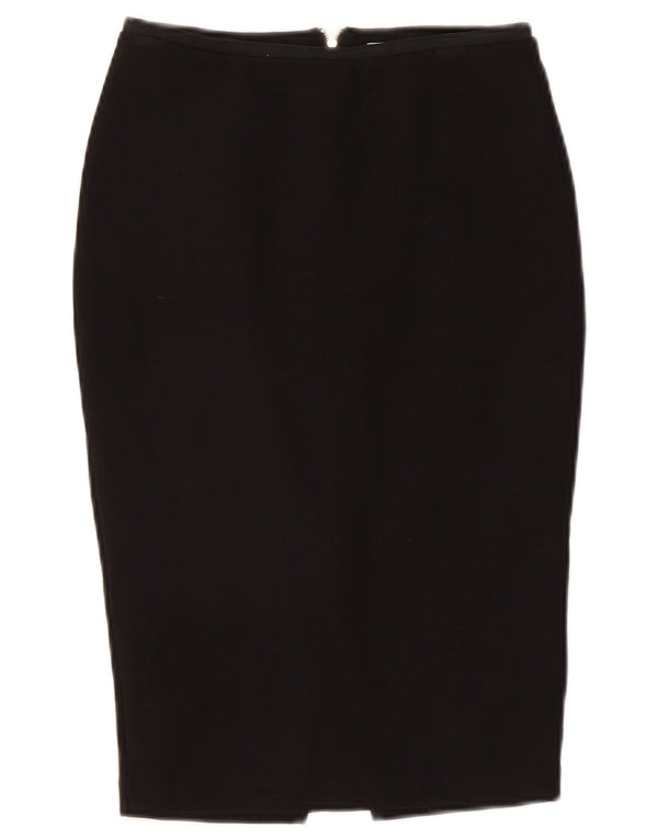 Boden Womens High Waist Pencil Skirt UK 6 XS W24 Black Viscose