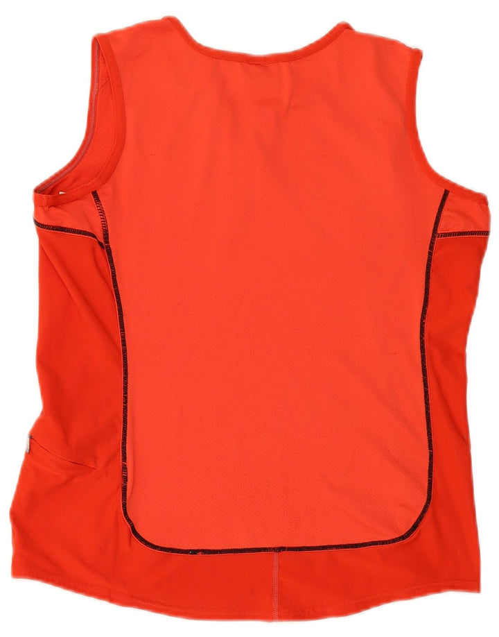 Nike Womens Vest Top US 8/10 Medium Red