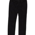 LEVI'S Womens 571 Slim Jeans W28 L27 Black Cotton