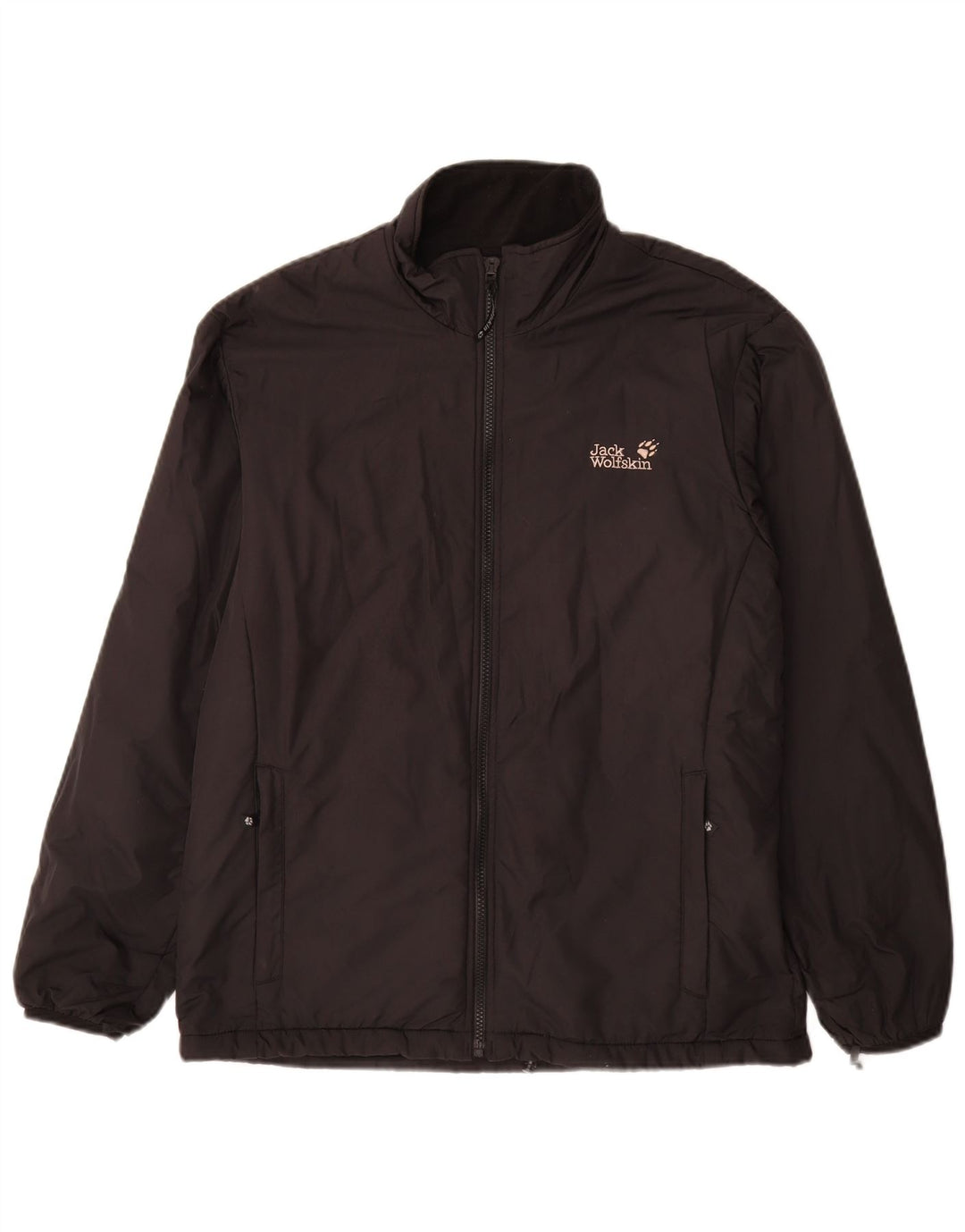 Giacca a vento da uomo Jack Wolfskin UK 36/38 poliestere nero medio