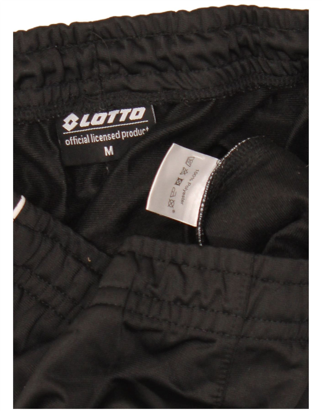 Lotto Herren-Trainingshose, mittelschwarz, Polyester