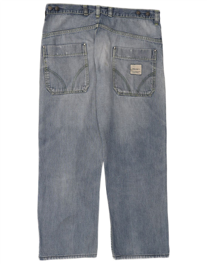 Carrera Womens Straight Jeans W38 L29 Blue Cotton