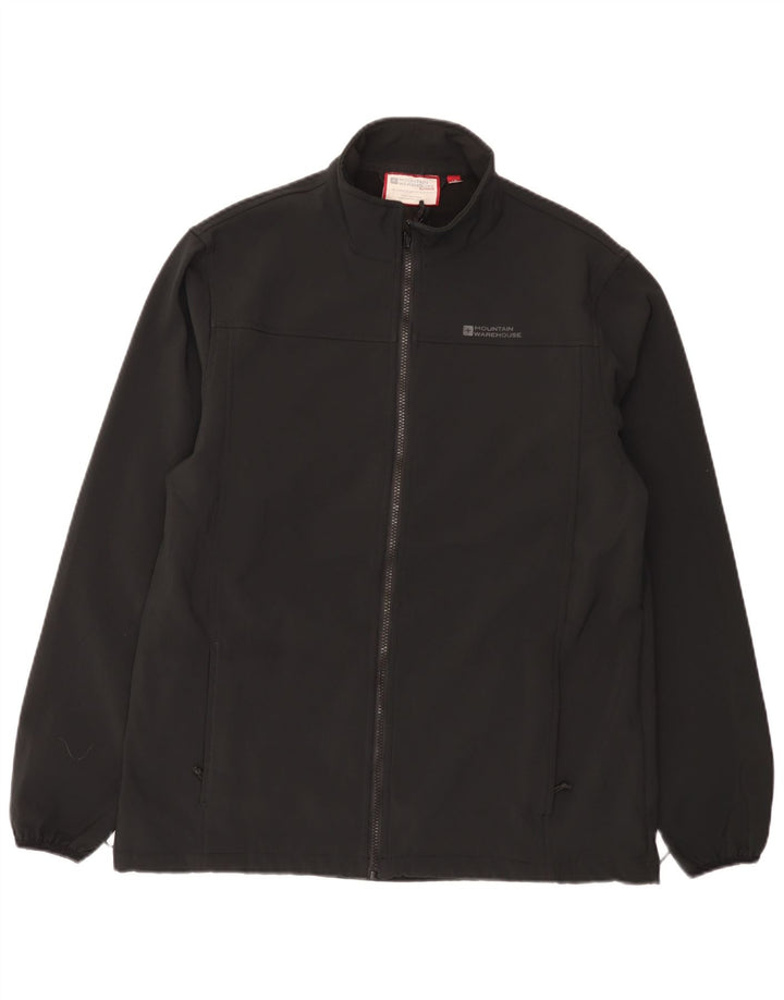 Mountain Warehouse Herre træningsdragt Topjakke Stor Sort Polyester
