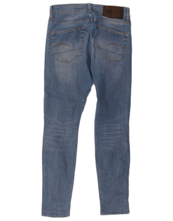 Calça jeans skinny masculina G-Star W28 L30 algodão azul