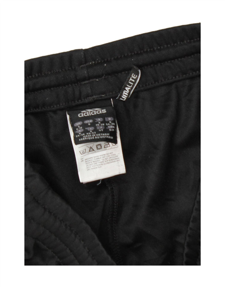 ADIDAS Womens Climalite Tracksuit Trousers UK 8/10 Small  Black Polyester Vintage Adidas and Second-Hand Adidas from Messina Hembry 