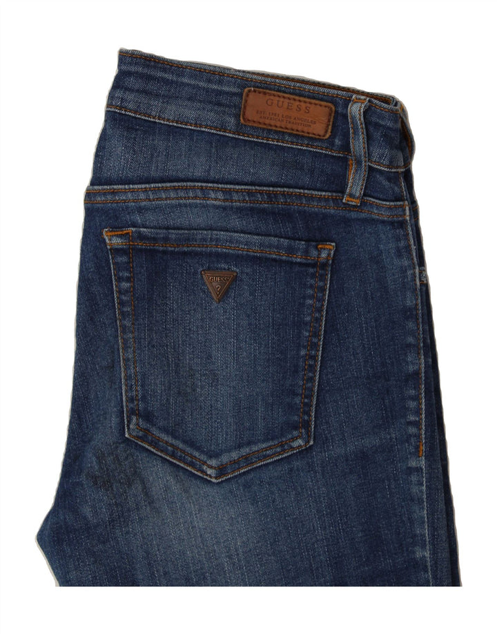 GUESS Womens Skinny Jeans W27 L30 Blue Vintage Guess and Second-Hand Guess from Messina Hembry 