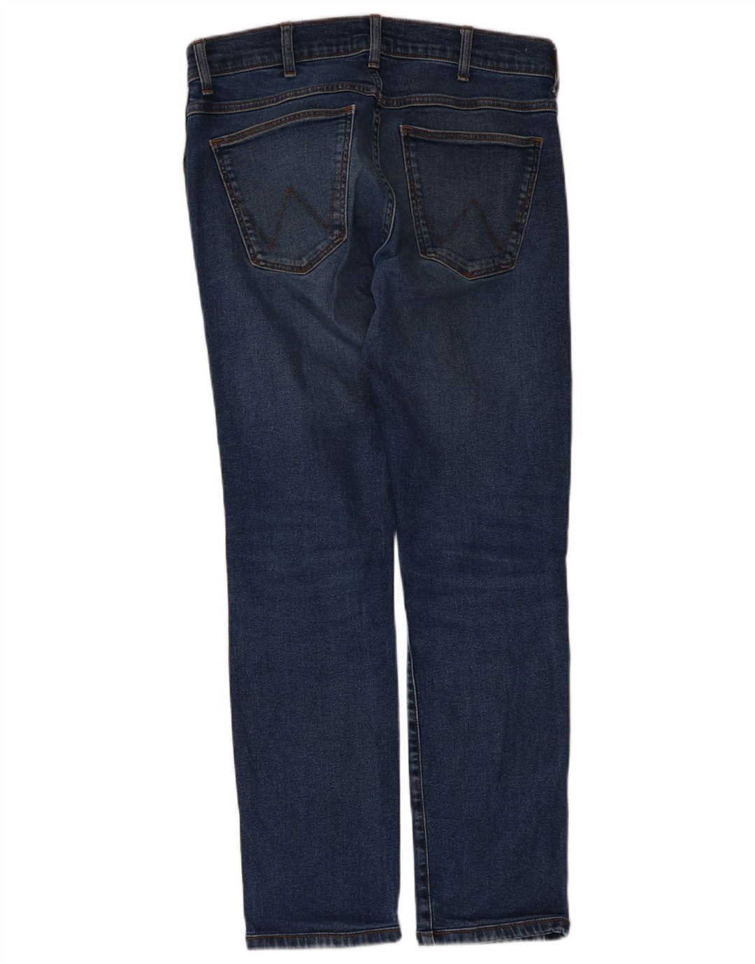Wrangler Mens Larston Slim Jeans W30 L28 Blue Cotton