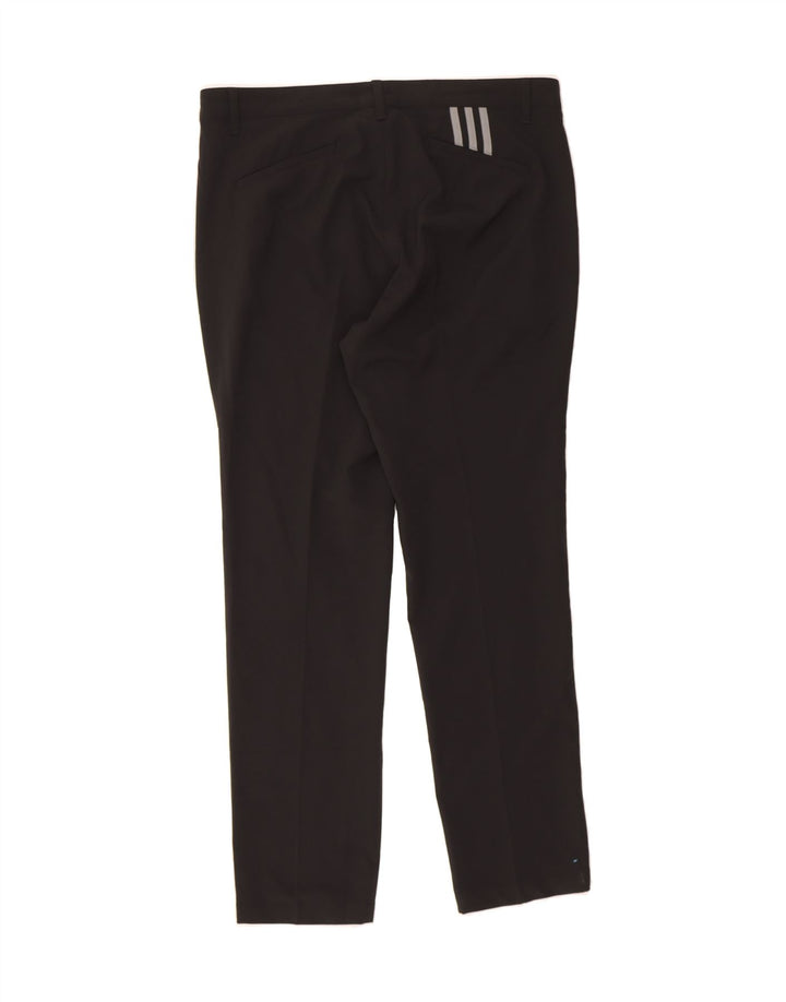 ADIDAS Mens Slim Chino Trousers  W36 L32 Black Polyester Vintage Adidas and Second-Hand Adidas from Messina Hembry 