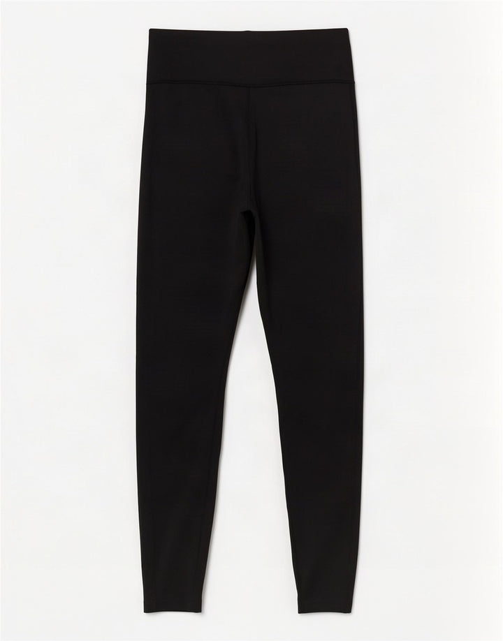 Damskie legginsy Nike Dri Fit UK 14, średni czarny poliester