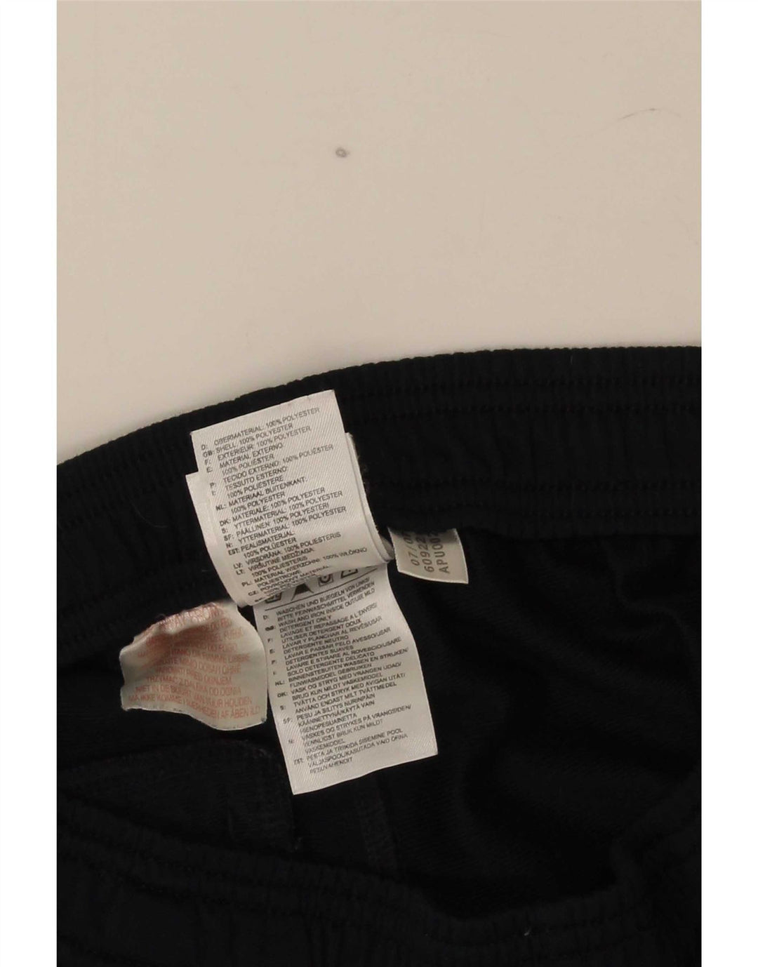 Adidas Boys Tracksuit Trousers 13-14 Years Navy Blue Polyester