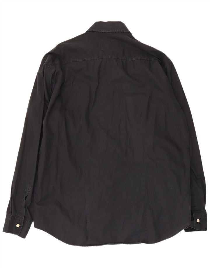 Cămașă pentru bărbați Levi's XL, bumbac negru