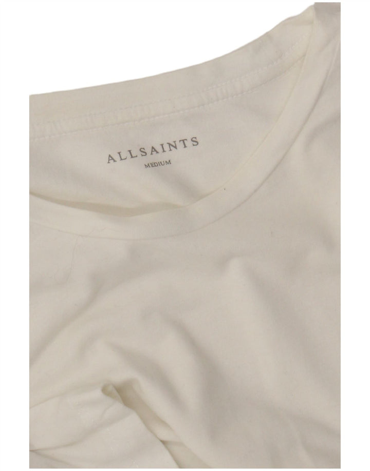 Maglietta da uomo All Saints Top bianca media