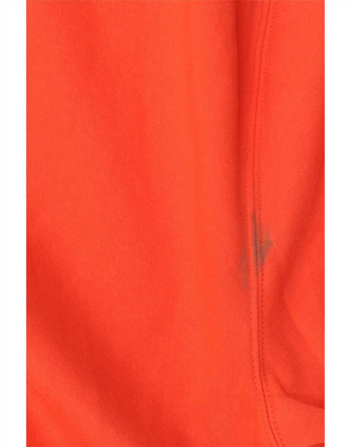 TOMMY HILFIGER Felpa da uomo Maglione 2XL Cotone arancione