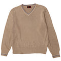 Kappa Herre V-hals sweater Medium Beige Bomuld