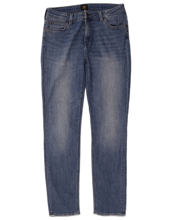 Lee Damen Elly Slim Jeans W30 L28 Blaue Baumwolle