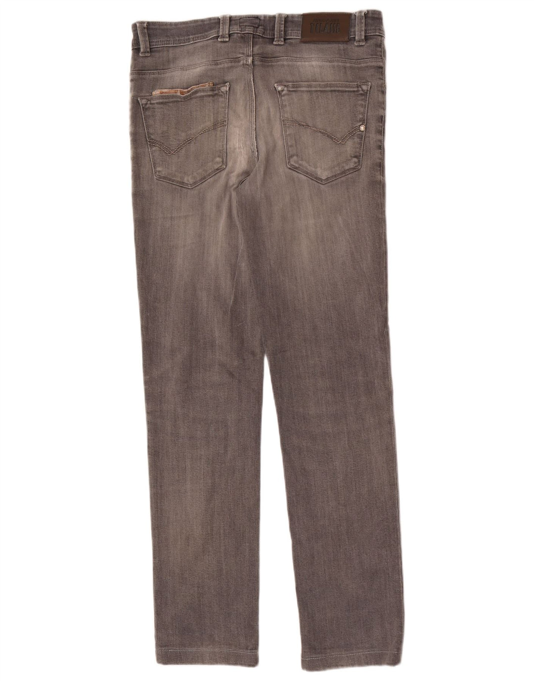 ALVIERO MARTINI Mens Slim Jeans W33 L31 Grey Cotton