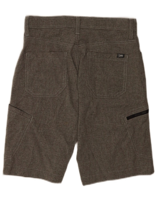 Lee Boys Cargo Shorts 11-12 Years W26 Grey Polyester
