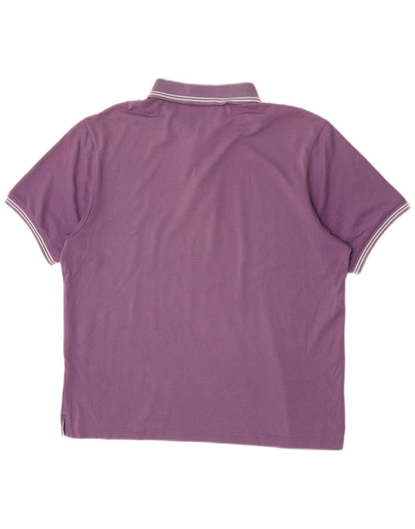 Polo da uomo Champion grande viola