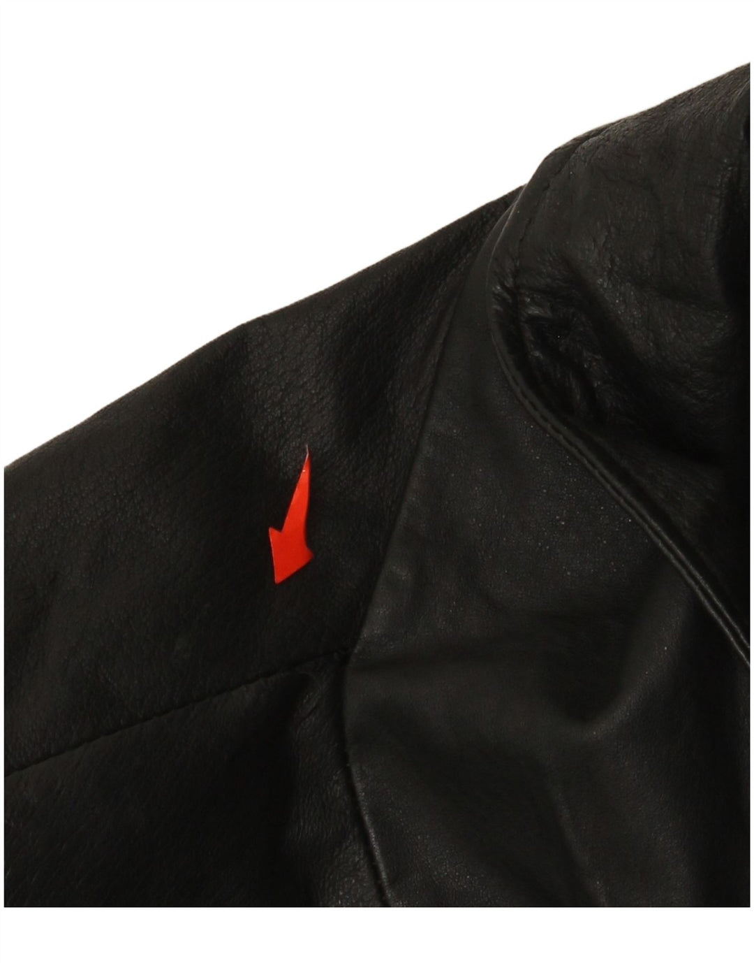 Outer Edge Dame Læderjakke UK 14 Medium Sort Læder