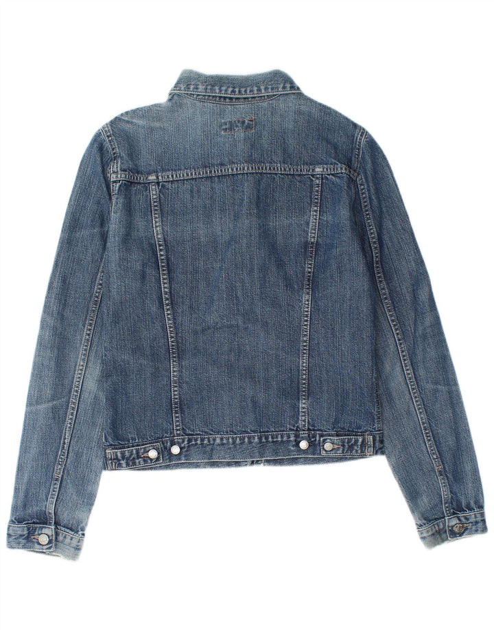 Giacca in denim da donna Carrera UK 12 cotone blu medio
