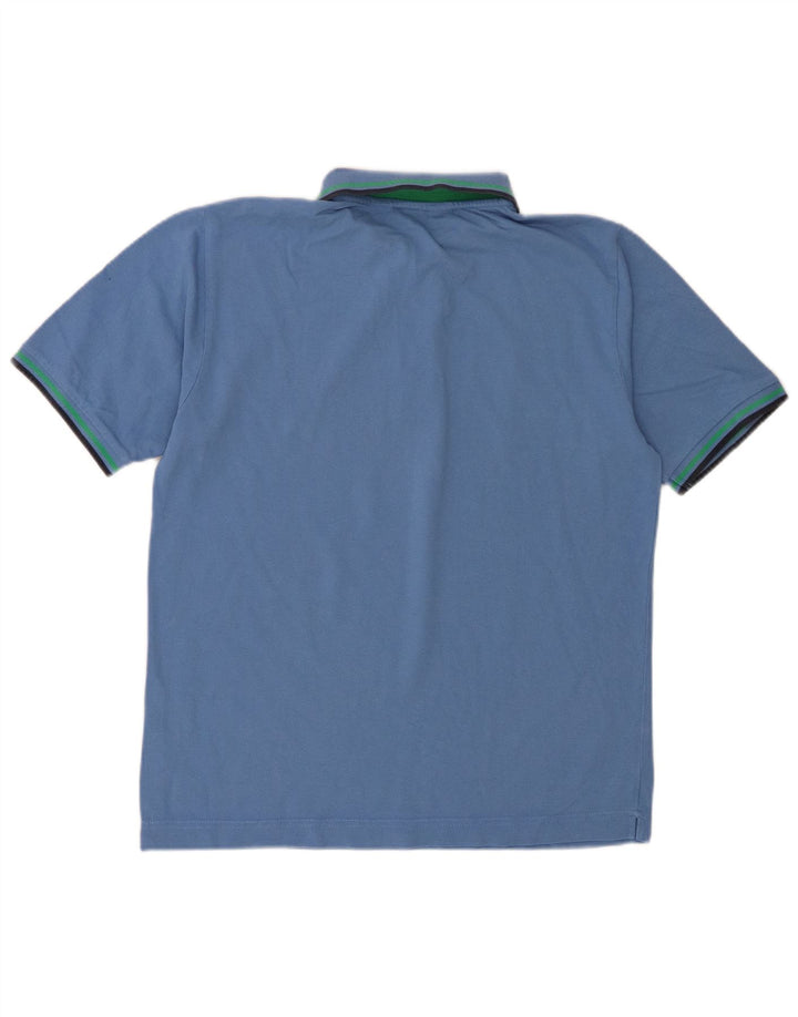 Kappa Mens Polo Shirt Small Blue Cotton